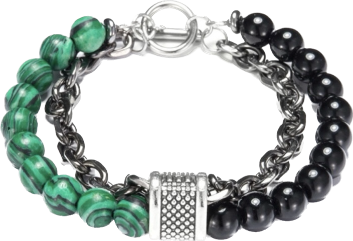 Green Chain Bracelet