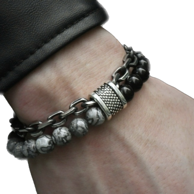 Beeded Chain Bracelet