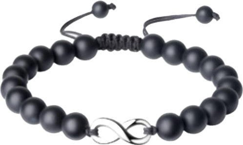 Beaded Infinity Bracelet
